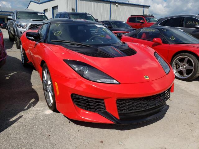 Salvage cars for sale from Copart Central Square, NY: 2020 Lotus Evora GT
