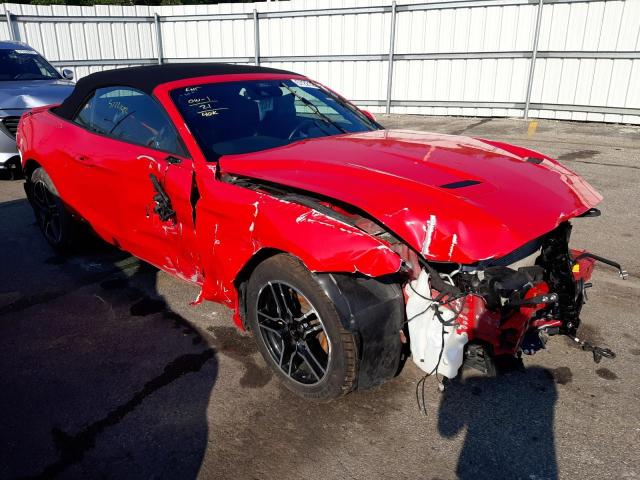 Salvage cars for sale from Copart West Mifflin, PA: 2021 Ford Mustang