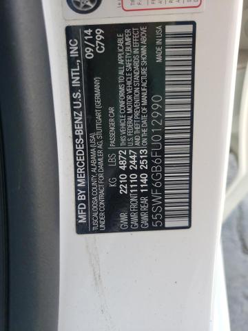 2015 MERCEDES-BENZ C 400 4MAT 55SWF6GB6FU012990