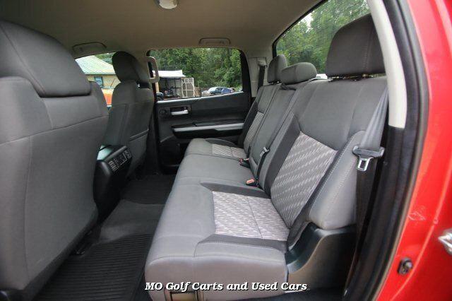 VIN: 5TFDY5F15MX966042 Auction: COPART Lot: 57398622 Location: LA - SHREVEPORT 5TFDY5F15MX966042 TOYOTA TUNDRA 2021 RED Photo 8