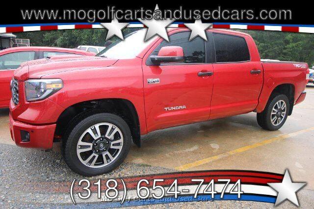 VIN: 5TFDY5F15MX966042 Auction: COPART Lot: 57398622 Location: LA - SHREVEPORT 5TFDY5F15MX966042 TOYOTA TUNDRA 2021 RED Photo 1