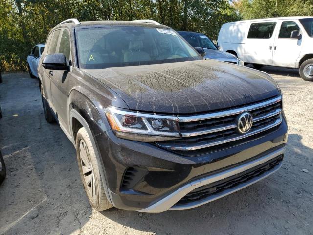 Salvage cars for sale from Copart Arlington, WA: 2021 Volkswagen Atlas SEL