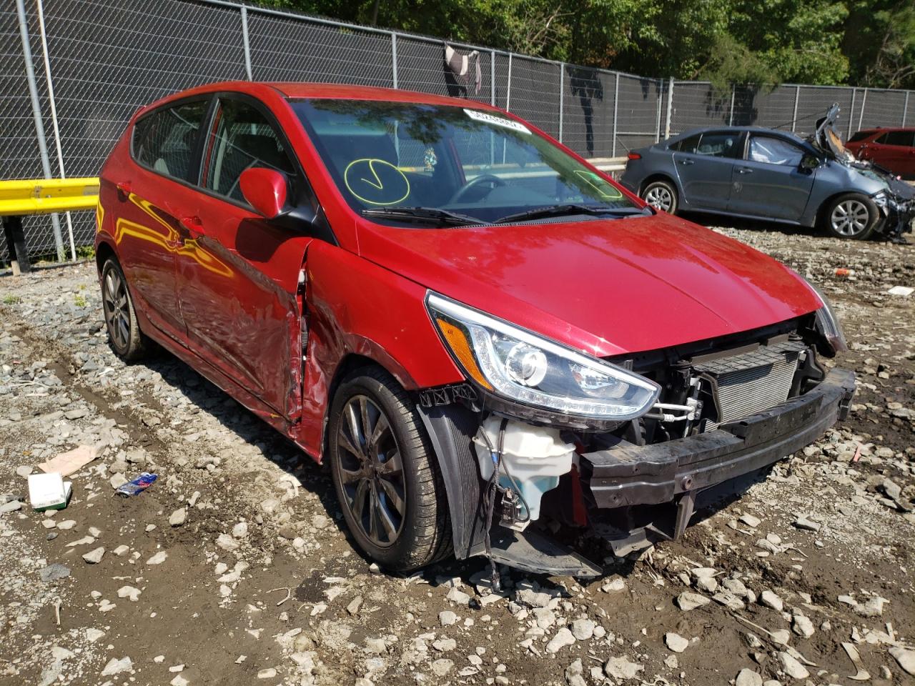 KMHCU5AE9HU345505 HYUNDAI ACCENT SPO 2017
