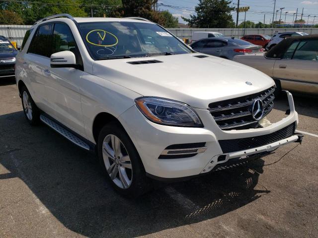 Salvage cars for sale from Copart Moraine, OH: 2015 Mercedes-Benz ML 350