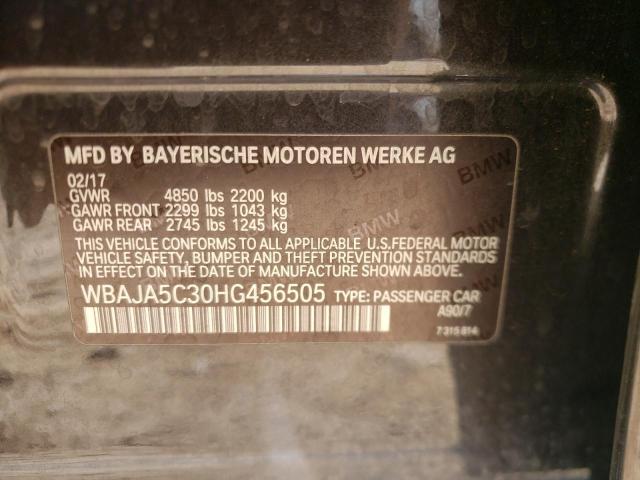 2017 BMW BMW M5 - WBAJA5C30HG456505