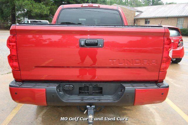 VIN: 5TFDY5F15MX966042 Auction: COPART Lot: 57398622 Location: LA - SHREVEPORT 5TFDY5F15MX966042 TOYOTA TUNDRA 2021 RED Photo 6