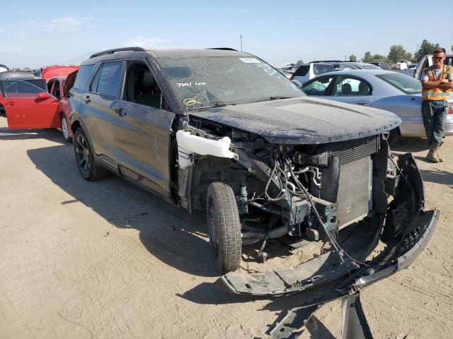 Salvage cars for sale from Copart Bakersfield, CA: 2020 Ford Explorer S