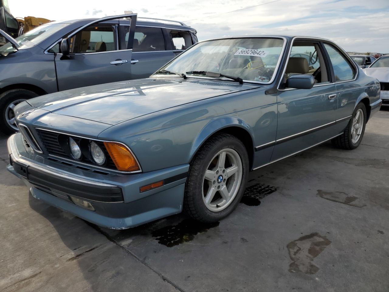 1989 BMW 635 Csi Automatic VIN: WBAEC8411K3268889 Lot: 56929642