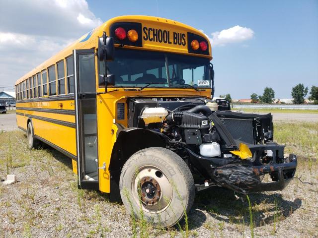 Salvage cars for sale from Copart Dyer, IN: 2022 Blue Bird School Bus