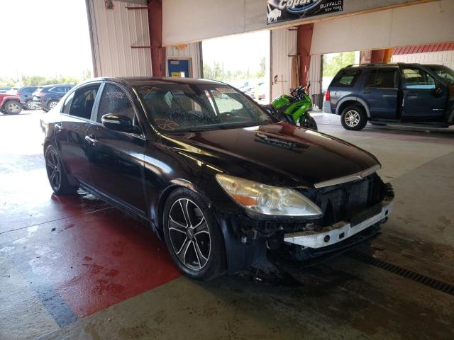 Salvage cars for sale from Copart Angola, NY: 2009 Hyundai Genesis 3