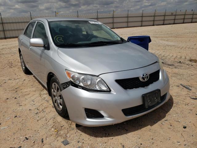 Salvage cars for sale from Copart Andrews, TX: 2009 Toyota Corolla BA