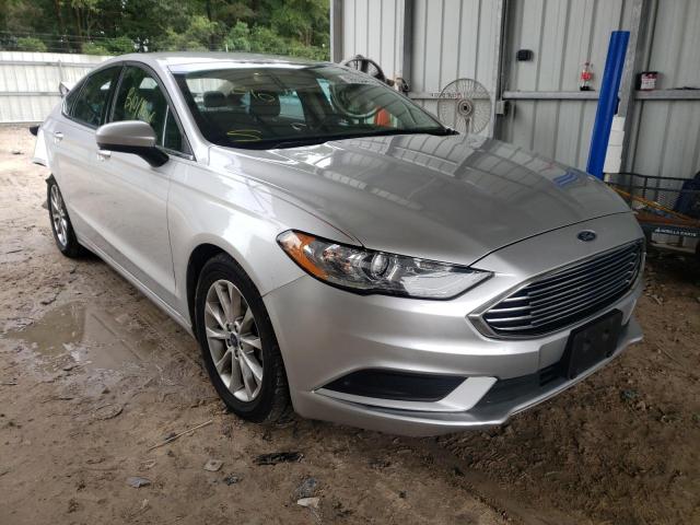 Salvage cars for sale from Copart Midway, FL: 2017 Ford Fusion SE