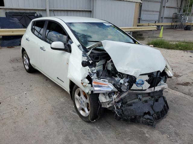 Salvage cars for sale from Copart Corpus Christi, TX: 2012 Nissan Leaf SV
