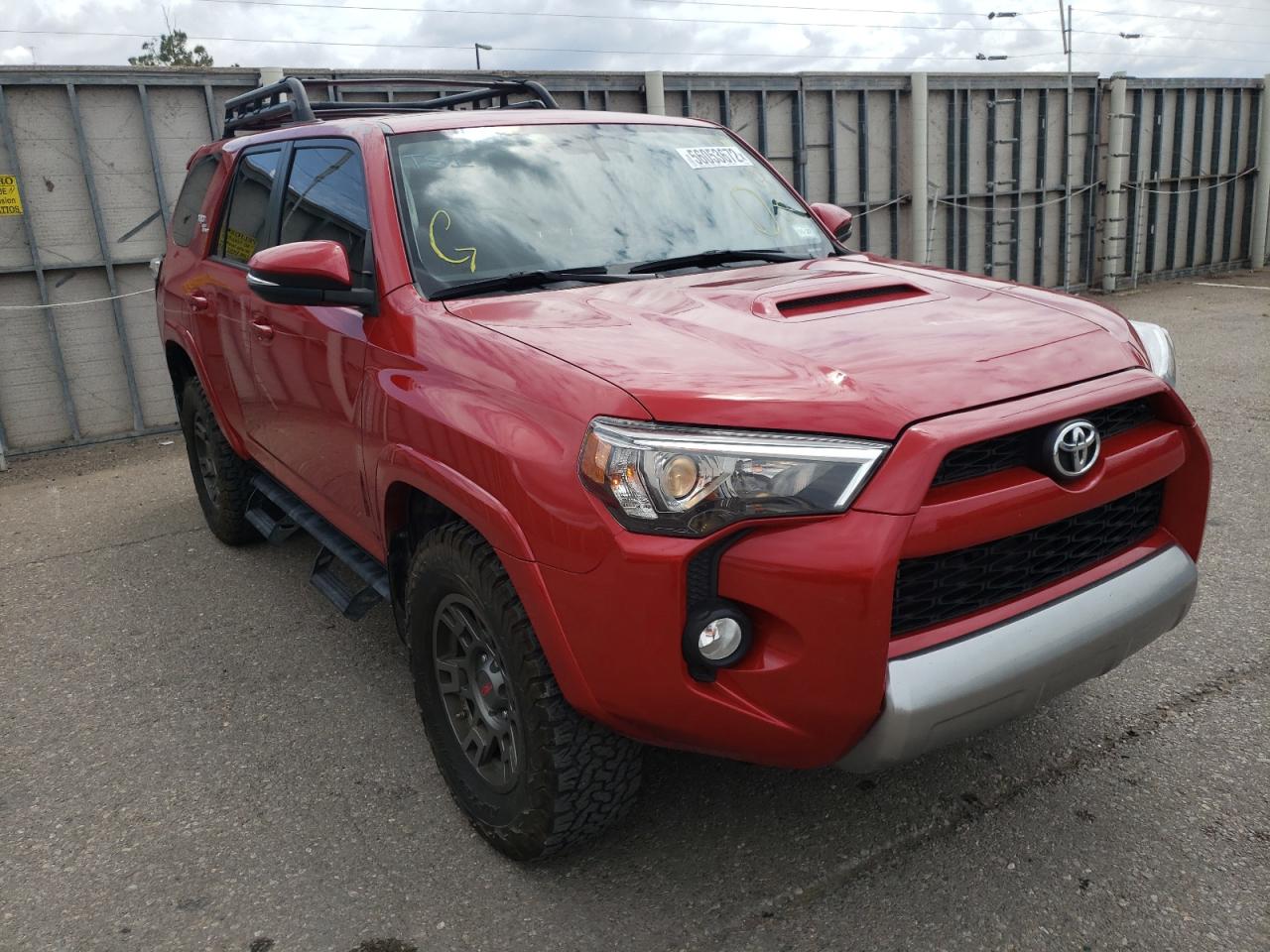 JTEBU5JRXK5652309 TOYOTA 4RUNNER 2019
