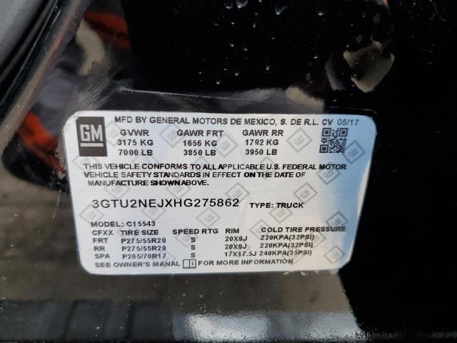 2016 GMC SIERRA K15 - 3GTU2NEC2GG177652