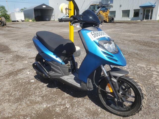 Salvage cars for sale from Copart Montreal Est, QC: 2019 Piaggio Typhoon 50