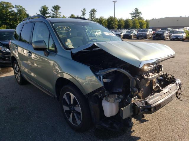 Salvage cars for sale from Copart Exeter, RI: 2017 Subaru Forester 2
