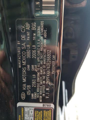 3KPFK4A74JE266802 KIA FORTE LX