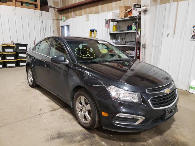 Salvage cars for sale from Copart Anchorage, AK: 2015 Chevrolet Cruze LT