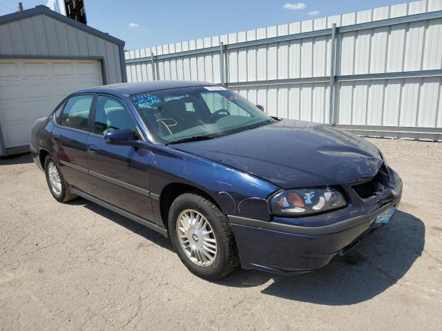 Salvage cars for sale from Copart Wichita, KS: 2002 Chevrolet Impala