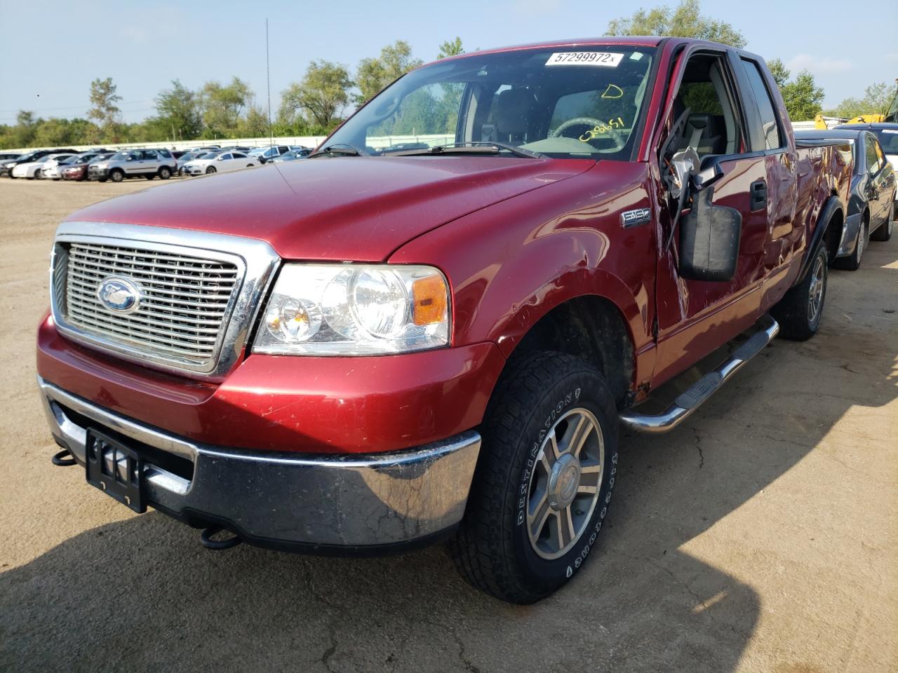 2008 Ford F150 VIN: 1FTRX14W68FC28651 Lot: 57299972