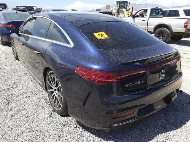 2022 MERCEDES-BENZ EQS 450+ W1KCG2DBXNA004290