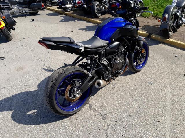 2018 YAMAHA MT07 JYARM27E6JA002707