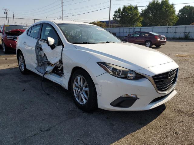 Salvage cars for sale from Copart Moraine, OH: 2016 Mazda 3 Sport