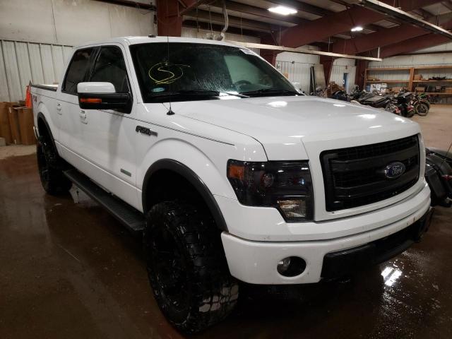 Salvage cars for sale from Copart Lansing, MI: 2014 Ford F150 Super