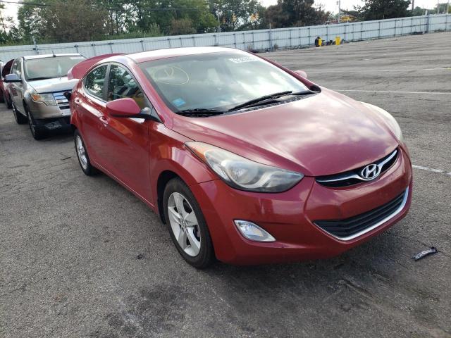 Salvage cars for sale from Copart Moraine, OH: 2013 Hyundai Elantra GL