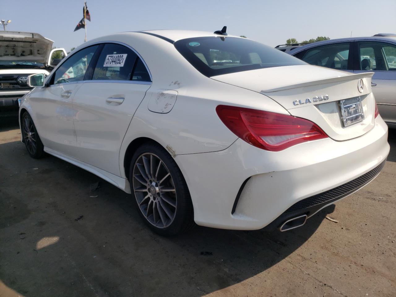 2016 Mercedes-Benz Cla 250 4Matic VIN: WDDSJ4GBXGN308302 Lot: 57344092