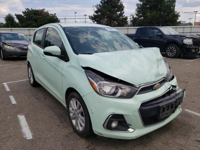 Salvage cars for sale from Copart Moraine, OH: 2017 Chevrolet Spark 1LT