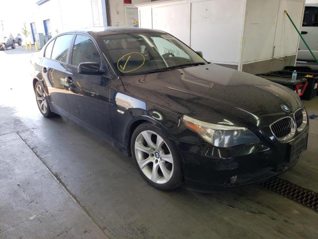 Salvage cars for sale from Copart Pasco, WA: 2006 BMW 550 I