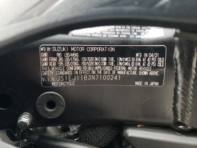 2022 SUZUKI GSX1300 RR JS1EJ11B3N7100241