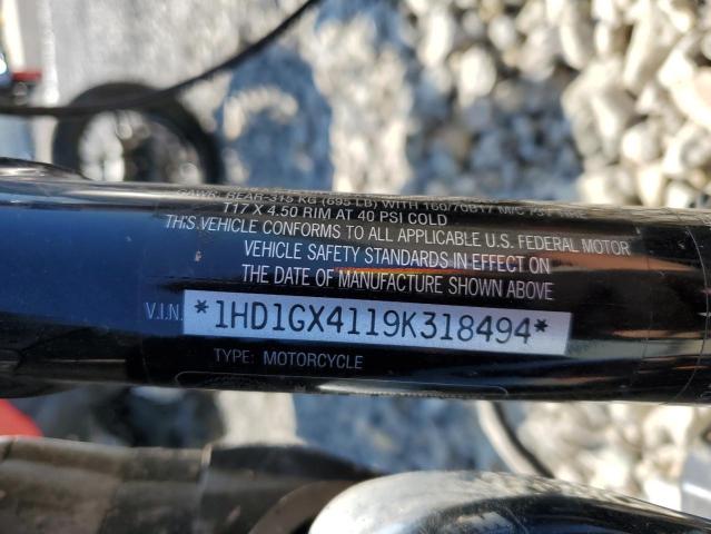2009 HARLEY-DAVIDSON FXDB 1HD1GX4119K318494