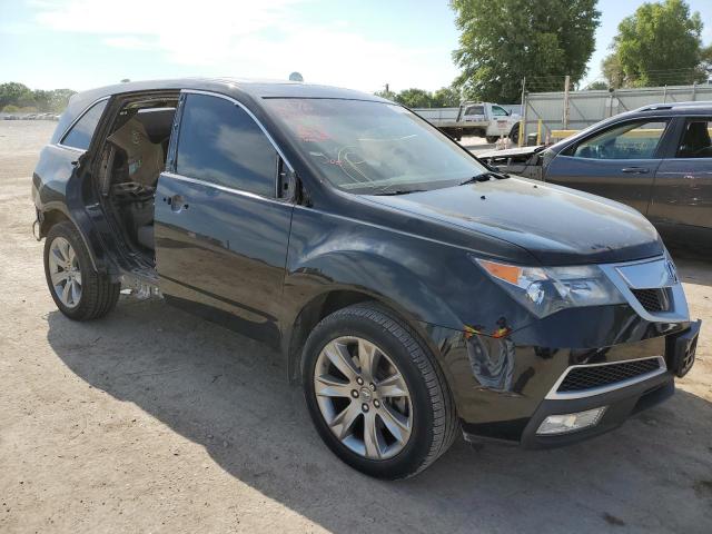 Salvage cars for sale from Copart Wichita, KS: 2010 Acura MDX Advance