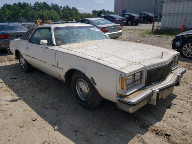 Salvage cars for sale at Mendon, MA auction: 1976 Buick Regal