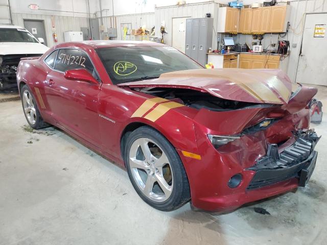 Salvage cars for sale from Copart Columbia, MO: 2014 Chevrolet Camaro LT