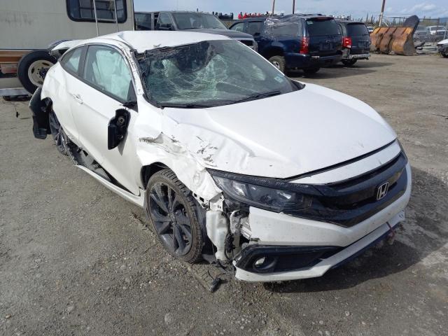 Salvage cars for sale from Copart Anchorage, AK: 2019 Honda Civic Sport