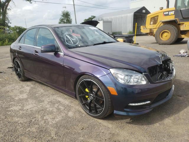 Salvage cars for sale from Copart Montreal Est, QC: 2011 Mercedes-Benz C 250 4matic