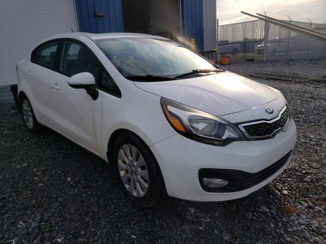 Salvage cars for sale from Copart Elmsdale, NS: 2013 KIA Rio EX