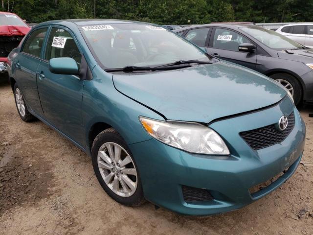 Salvage cars for sale from Copart Lyman, ME: 2009 Toyota Corolla