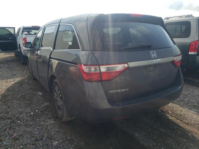 VIN 5FNRL5H41DB072710 2013 HONDA ODYSSEY no.3