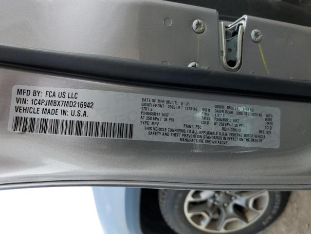 1C4PJMBX7MD216942 Jeep Cherokee Trailhawk