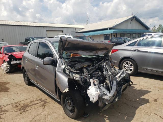 Mitsubishi Mirage salvage cars for sale: 2017 Mitsubishi Mirage ES