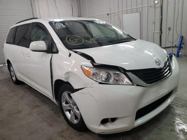 Toyota Sienna salvage cars for sale: 2014 Toyota Sienna LE