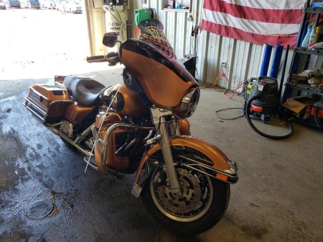 Salvage cars for sale from Copart Lyman, ME: 2008 Harley-Davidson Flhtcui 10