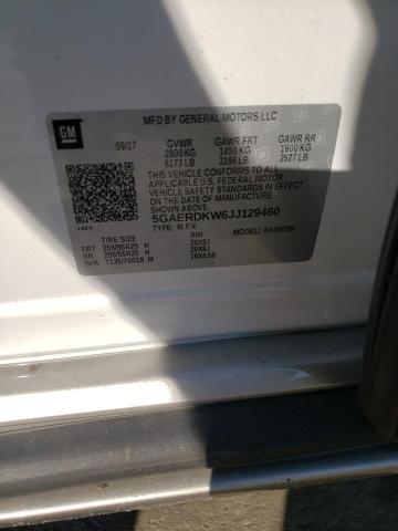 2018 BUICK ENCLAVE AV 5GAERDKW6JJ129460