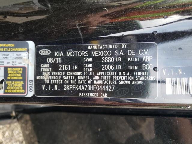 3KPFK4A79HE044427 KIA FORTE LX