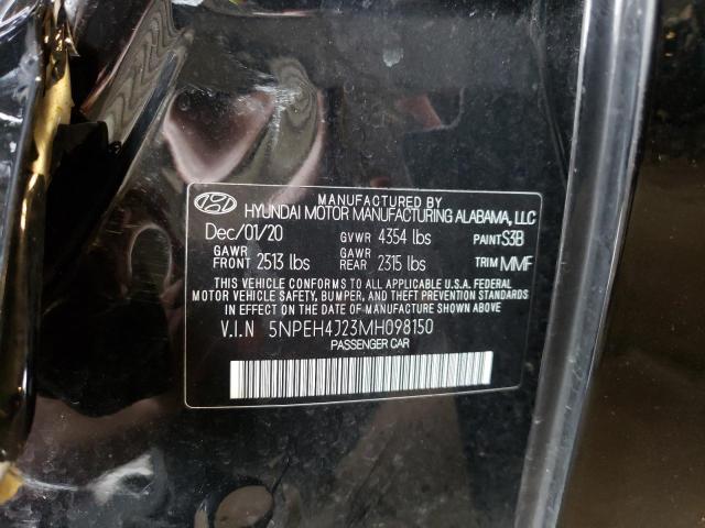 2021 HYUNDAI SONATA LIM - 5NPEH4J23MH098150